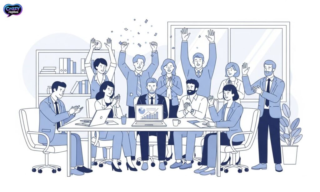 professional-responses-to-work-anniversary-wishes-office-milestone-visual