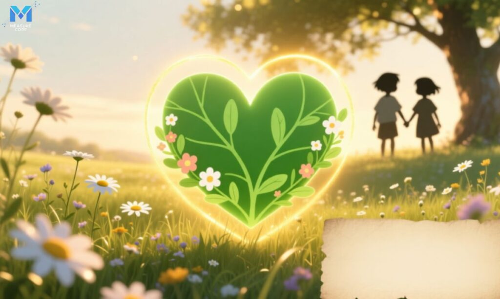 green-heart-for-friendship-and-care