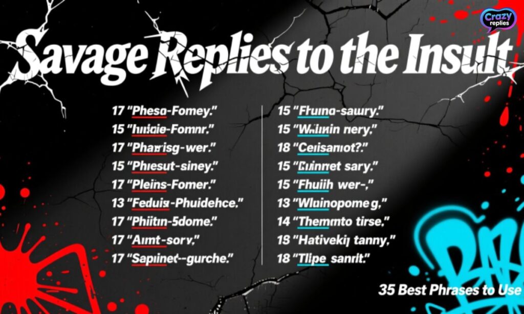 savage-replies-to-the-insult-35-best-phrases-to-use