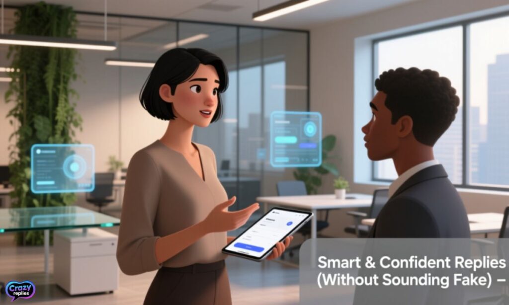Smart & Confident Replies (Without Sounding Fake)