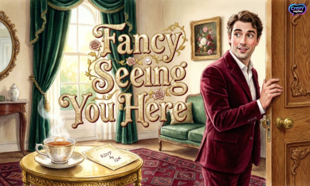 fancy-seeing-you-here-meaning