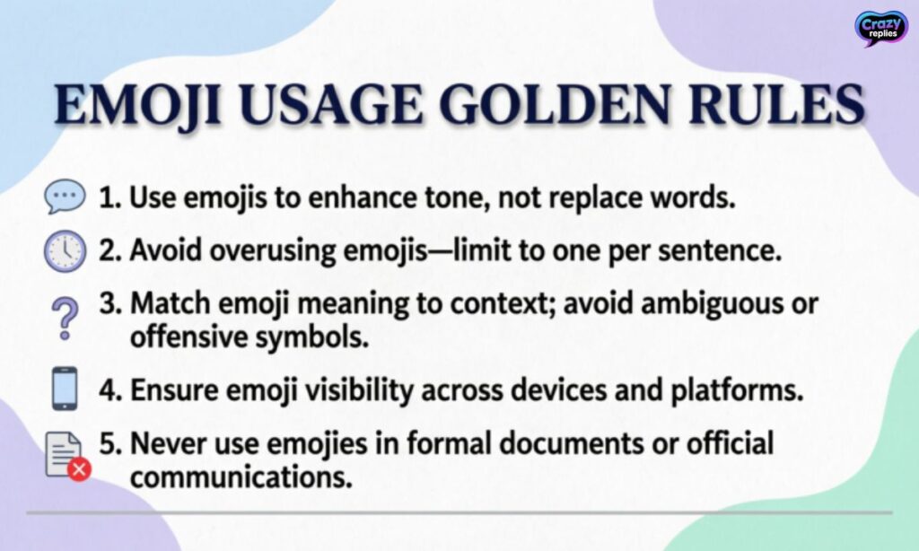 emoji-usage-golden-rules