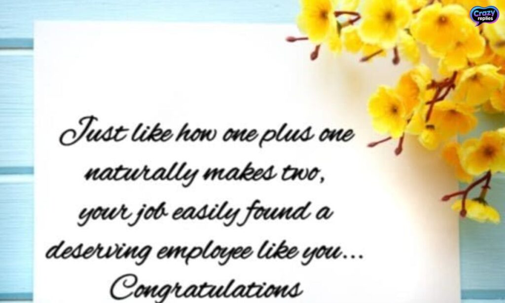 replies-to-congratulations-on-new-job