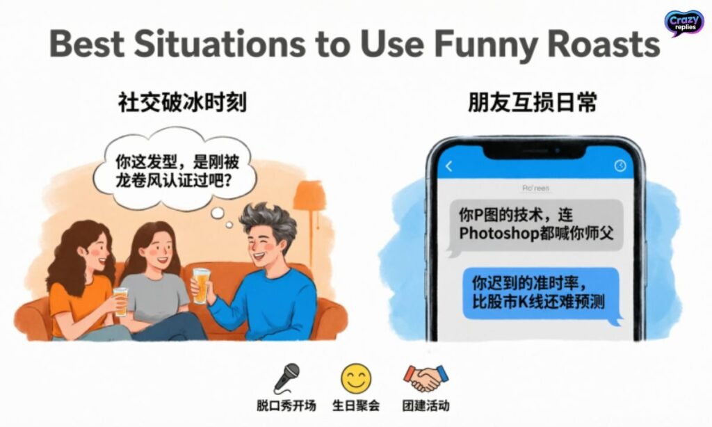 best-situations-to-use-funny-roasts