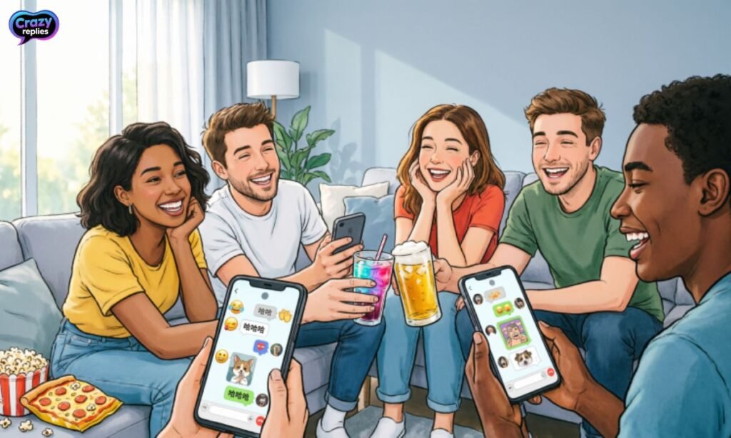 Funny Replies for Friends and Group Chats